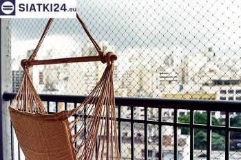 Siatki Czersk - Zabezpieczająca siatka ze sznurka na balkon dla terenów Czerska