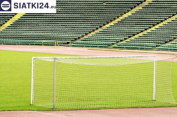 Siatki Czersk - Siatki do bramki - 5x2m - piłka nożna, boisko treningowe, bramki młodzieżowe dla terenów Czerska