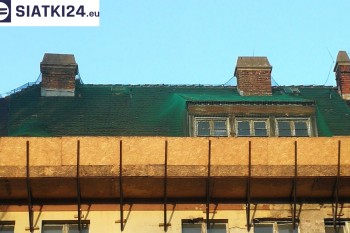 Siatki Czersk - Zabezpieczenie elementu dachu siatkami dla terenów Czerska